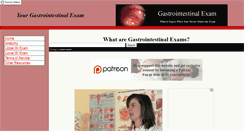 Desktop Screenshot of gastrointestinalexam.com